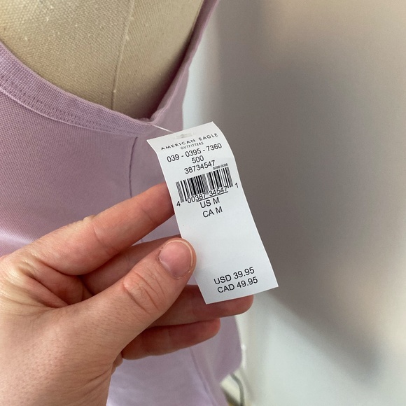 NWT American Eagle Purple Dress | AE Sundress Lilac - Picture 5 of 9